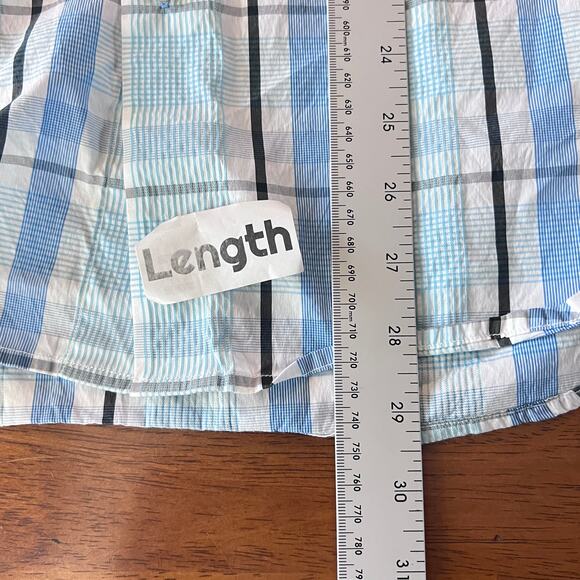 Tommy Bahama Men’s S Cotton Silk Blend Plaid Button Down Shirt Preppy Resort Dad - Picture 11 of 12